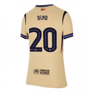 Barcelona Dani Olmo #20 Udebanetrøje Dame 2025-26 Kortærmet
